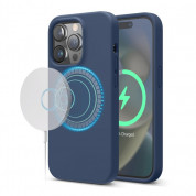 Elago Soft Silicone MagSafe Case for iPhone 14 Pro (jean indigo)