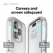 Elago Buckler Case - хибриден удароустойчив кейс с за iPhone 14 Pro (прозрачен-мат) 4