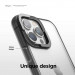 Elago Dual Case - хибриден удароустойчив кейс с за iPhone 14 Pro (прозрачен-бял) 2