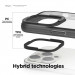 Elago Dual Case - хибриден удароустойчив кейс с за iPhone 14 Pro (прозрачен-бял) 3