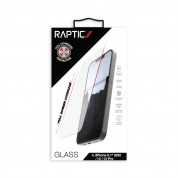 Raptic Full Tempered Glass Sreen Protector - калено стъклено защитно покритие за iPhone 14, iPhone 13, iPhone 13 Pro (прозрачен) 2