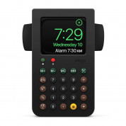Elago W8 Watch Stand - силиконова винтидж поставка с формата на калкулатор за Apple Watch (черна) 2