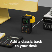 Elago W8 Watch Stand - силиконова винтидж поставка с формата на калкулатор за Apple Watch (черна) 7