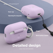 Elago AirPods Pro 2 Hang Silicone Case AirPods Pro 2 (lavender) 4