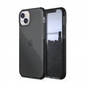 Raptic Clear TPU Case - удароустойчив силиконов (TPU) калъф за iPhone 14 (черен-прозрачен)