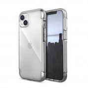 Raptic Air Hybrid Case for iPhone 14 (clear-silver)