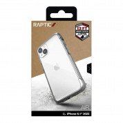 Raptic Air Hybrid Case for iPhone 14 (clear-silver) 2
