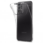 Spigen Liquid Crystal Case - тънък силиконов (TPU) калъф за Samsung Galaxy A23 5G (прозрачен)  2