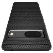 Spigen Liquid Air Case - силиконов (TPU) калъф с висока степен на защита за Google Pixel 7 (черен) 7
