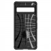 Spigen Rugged Armor Case - тънък качествен силиконов (TPU) калъф за Google Pixel 7 (черен) 4