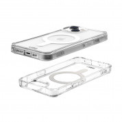 Urban Armor Gear Plyo MagSafe Case for iPhone 14 (ice) 1