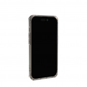 Urban Armor Gear Plyo MagSafe Case - удароустойчив хибриден кейс за iPhone 14 Pro (черен-прозрачен) 9