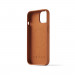 Mujjo Full Leather MagSafe Case - премиум кожен (естествена кожа) кейс с MagSafe за iPhone 15, iPhone 14, iPhone 13 (кафяв) 4