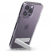 Spigen Ultra Hybrid S Case - хибриден кейс с висока степен на защита и вградена поставка за iPhone 14 Pro (прозрачен) 3