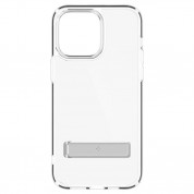 Spigen Ultra Hybrid S Case - хибриден кейс с висока степен на защита и вградена поставка за iPhone 14 Pro (прозрачен) 8