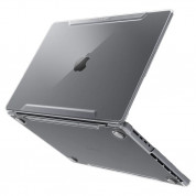 Spigen Thin Fit Case - предпазен поликарбонатов кейс за Apple MacBook Pro 16 M1 (2021), MacBook Pro 16 M2 (2023) (прозрачен)