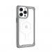 Urban Armor Gear Plyo MagSafe Case - удароустойчив хибриден кейс за iPhone 14 Pro Max (черен-прозрачен) 6