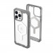 Urban Armor Gear Plyo MagSafe Case - удароустойчив хибриден кейс за iPhone 14 Pro Max (черен-прозрачен) 3