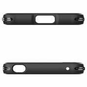 Spigen Rugged Armor Case - тънък качествен силиконов (TPU) калъф за Sony Xperia 5 IV (черен) 6