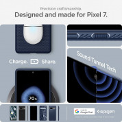 Spigen Liquid Air Case - силиконов (TPU) калъф с висока степен на защита за Google Pixel 7 (син) 17