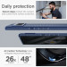 Spigen Liquid Air Case - силиконов (TPU) калъф с висока степен на защита за Google Pixel 7 Pro (син) 15
