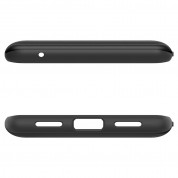 Spigen Thin Fit Case - качествен тънък матиран кейс за Google Pixel 7 Pro (черен) 5