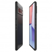 Spigen Thin Fit Case - качествен тънък матиран кейс за Google Pixel 7 Pro (черен) 7