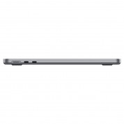 Spigen Tempered Glass GLAS.tR - висококачествено стъклено защитно покритие за целия дисплей на MacBook Air 13 M2 (2022) (черен-прозрачно) 4
