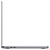 Spigen Tempered Glass GLAS.tR - висококачествено стъклено защитно покритие за целия дисплей на MacBook Air 13 M2 (2022) (черен-прозрачно) 5
