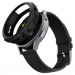 Spigen Liquid Air Case - качествен силиконов (TPU) кейс за Samsung Galaxy Watch 5 44мм, Galaxy Watch 4 44мм (черен) 3