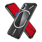 Spigen Ultra Hybrid Case - хибриден кейс с висока степен на защита за Nothing Phone 1 (черен-прозрачен) 2