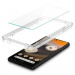 Spigen Glass.Tr Align Master Tempered Glass 2 Pack - 2 броя калени стъклени защитни покрития за дисплея на Google Pixel 6A (прозрачен) 3