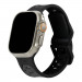 Urban Armor Gear Civilian New Strap - изключително здрава силиконова каишка за Apple Watch 42мм, 44мм, 45мм, Ultra 49мм (черен) 1