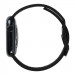 Urban Armor Gear Civilian New Strap - изключително здрава силиконова каишка за Apple Watch 42мм, 44мм, 45мм, Ultra 49мм (черен) 7