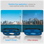 Spigen Optik Pro tR Ez Fit Lens Protector 2 Pack for iPhone 15 Pro, iPhone 15 Pro Max, iPhone 14 Pro, iPhone 14 Pro Max (black)  13
