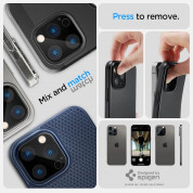 Spigen Optik Pro tR Ez Fit Lens Protector 2 Pack for iPhone 15 Pro, iPhone 15 Pro Max, iPhone 14 Pro, iPhone 14 Pro Max (black)  14