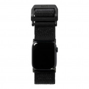 Urban Armor Gear Active Watch Strap - изключително здрава текстилна каишка за Apple Watch 42мм, 44мм, 45мм, Ultra 49мм (черен) 7