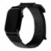 Urban Armor Gear Active Watch Strap - изключително здрава текстилна каишка за Apple Watch 42мм, 44мм, 45мм, Ultra 49мм (черен) 2