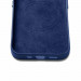Mujjo Full Leather MagSafe Case - премиум кожен (естествена кожа) кейс с MagSafe за iPhone 14 Pro (син) 10