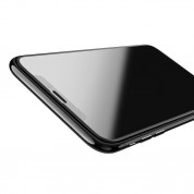 Borofone BF3 Full Glue 5D Tempered Glass - обхващащо и ръбовете стъклено защитно покритие за дисплея на iPhone 11 Pro, iPhone XS, iPhone X (черен) 5