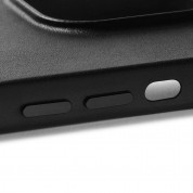 Mujjo Full Leather MagSafe Case - премиум кожен (естествена кожа) кейс с MagSafe за iPhone 14 Pro Max (черен) 6