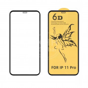 Premium Full Glue 6D Tempered Glass for iPhone 11 Pro, iPhone XS, iPhone X (black) 1
