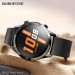 Borofone Smartwatch BGA05 - смарт часовник с фунцция за измерване на пулса за iOS и Android (черен) 3