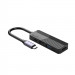 Orico USB-C 4-in-1 Hub (MDK-4P-BK-BP) - мултифункционален хъб за свързване на допълнителна периферия за устройства с USB-C (тъмносив) 2