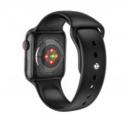 Borofone Smartwatch BD1 - смарт часовник с фунцция за измерване на пулса за iOS и Android (черен) 3