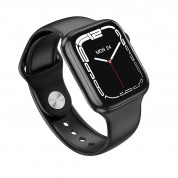 Borofone Smartwatch BD1 - смарт часовник с фунцция за измерване на пулса за iOS и Android (черен)
