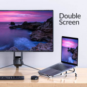 Orico Laptop Alluminum Stand (MA13-GY-BP) - ерногномична поставка за таблети, MacBook и лаптопи до 15.6 инча (тъмносив) 14