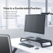 Orico Monitor Stand (HSQ-M1-BK) - настолна поставка за монитори, MacBook и лаптопи (черен) 8