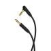 Borofone BL4 Aux Audio Cable - качествен 3.5 мм. аудио кабел (200 см) (черен) 1