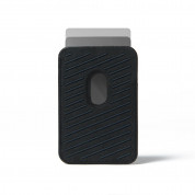Mujjo MagWallet Leather Card Holder with MagSafe - кожен портфейл (джоб) за прикрепяне към iPhone с MagSafe (черен) 7
